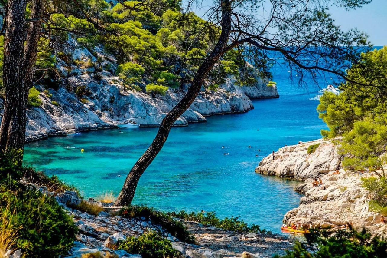 Les Barques, Vue Splendide Sur Le Port De Cassis Apartment Bagian luar foto